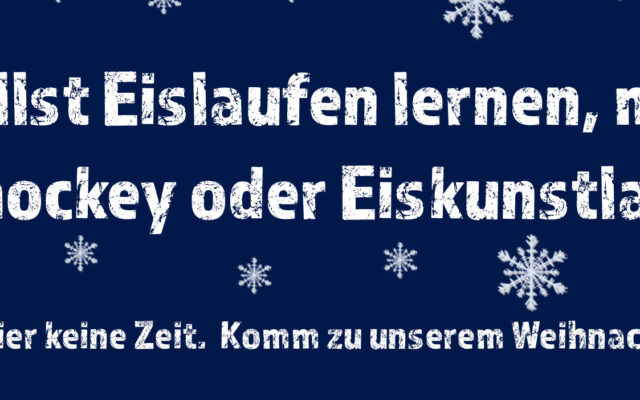 Weihnachtsskate Flyer