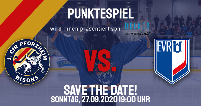Spielankündigung: Pforzheim Bisons vs EV Ravensburg