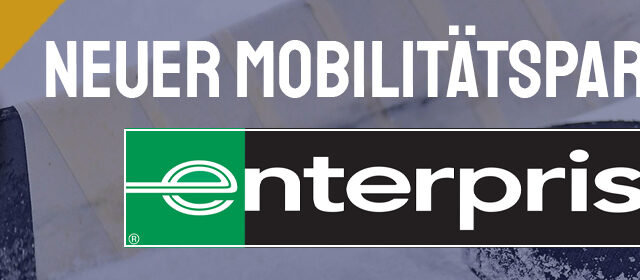 Neuer Mobilitätspartner: Enterprise rent-a-car