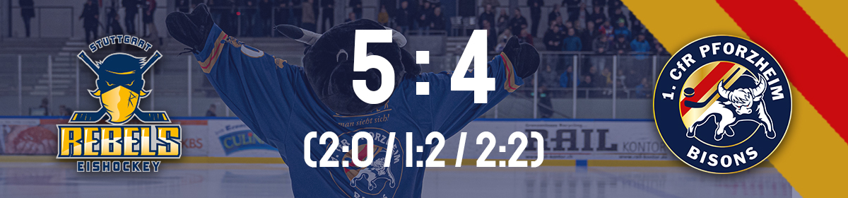 Rebels vs. Bisons 5:4
