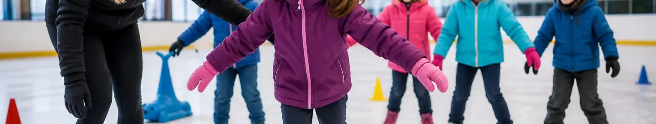 Laufschule Pforzheim, Eishalle, lerne Schlittschuhlaufen, Kinder, Spass, Kein Text im Bild